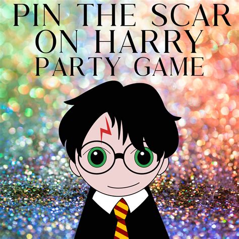 Harry Potter Pin The Scar Printable