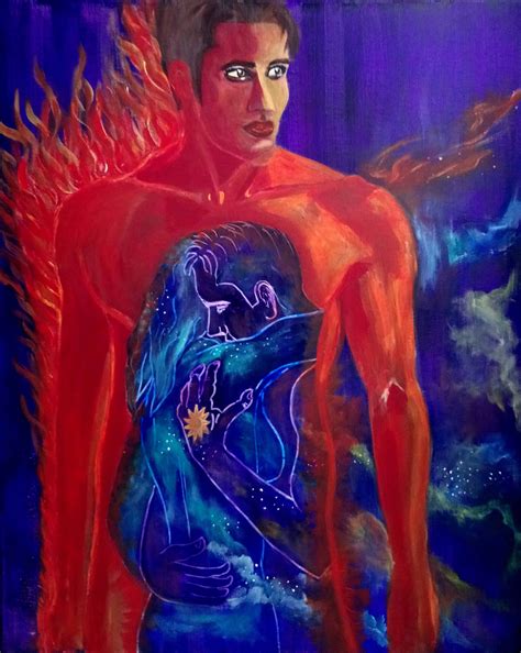 The Man is the representation of masculine energies. He is Fire, Sun ...