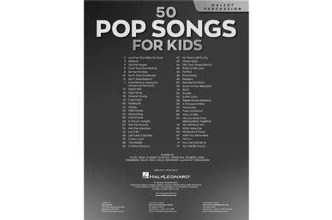 50 Pop Songs for Kids - Violin - Heid Music