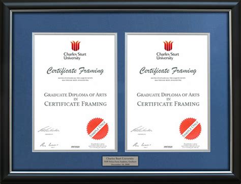 Certificate Frames for your Curtin University Degree.