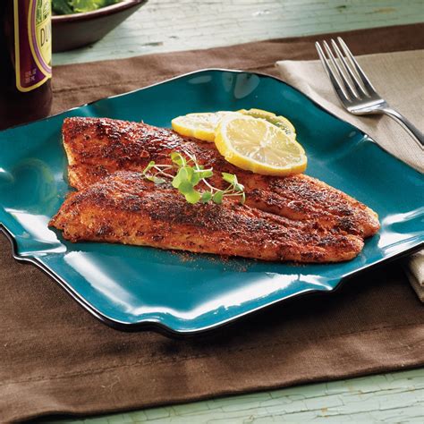 Blackened Turbot Fillets Recipe from H-E-B