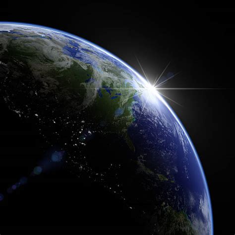 Earth Sunrise Stock Photos, Pictures & Royalty-Free Images - iStock