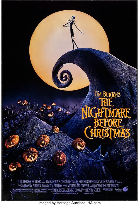 The Nightmare Before Christmas (Touchstone, 1993). One Sheet (27" X | Lot #53279 | Heritage Auctions