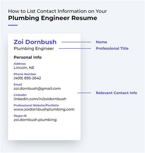 Plumbing Engineer Resume Examples and Templates | ResumeCat