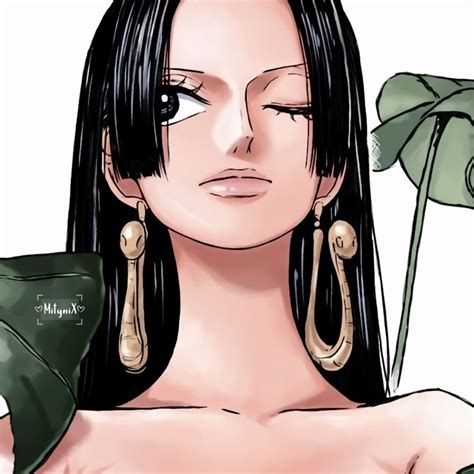 ʚ Boa Hancock ɞ | Mujeres piratas, One piece, Foto de perfil