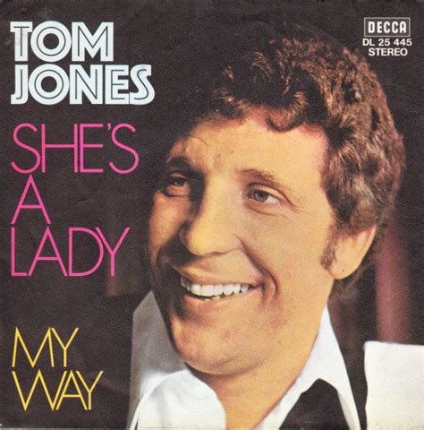 Tom Jones – She's A Lady (1971, Vinyl) - Discogs