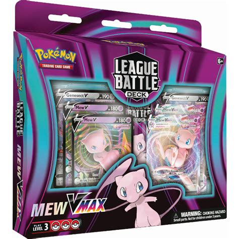 Pokemon Trading Card Game: League Battle Deck - Mew VMAX | www ...