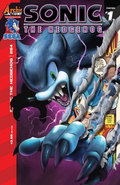 Exclusive: The Werehog Unleashed in “Sonic the Hedgehog” #264 [Preview ...