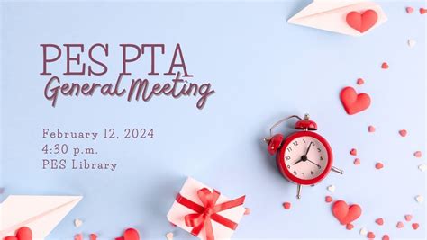 PES PTA General Meeting - February, Potomac Elementary School, Dahlgren, February 12 2024 ...