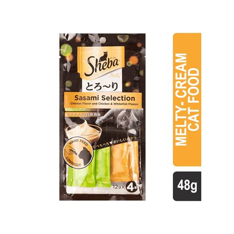 Sheba Melty- Cream Cat Food (Sasami Selection Chicken & Whitefish Flavors) Price - Buy Online at ...