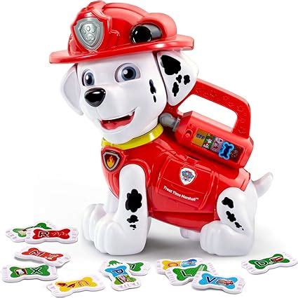 Amazon.com: VTech Paw Patrol Treat Time Marshall, includes Marshall^Treats (26)^AAA Battery (2 ...