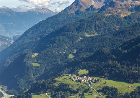 View from the Gotthard Pass in Switzerland 7237912 Stock Photo at Vecteezy