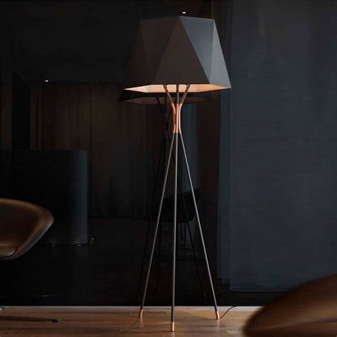 Luxury Modern Minimalist Floor Lamp Standing Lamps black for Living ...
