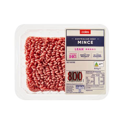 Browse Beef & Veal Mince | Coles