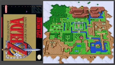 The Legend of Zelda - A Link to the Past SNES - Kakariko Village - YouTube