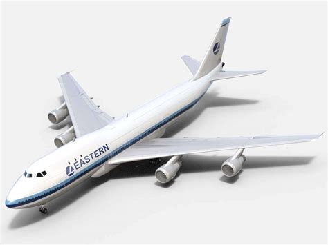 Boeing 747-100 Eastern Airlines 3D Model by Dreamscape Studios