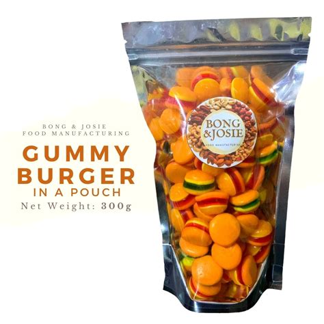 GUMMY BURGER 300 GRAMS IN A POUCH | Lazada PH