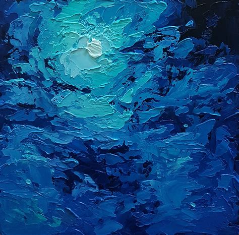 Night Sky Painting by Olga Mihailicenko - Jose Art Gallery