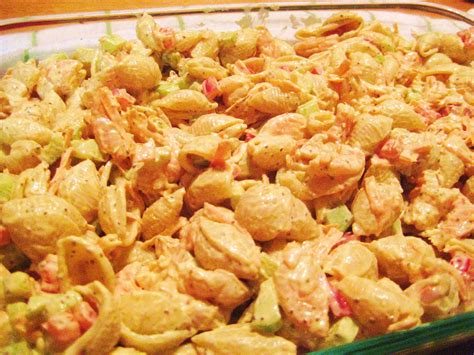 Maryland Shrimp Macaroni Salad - Jillian's Kitchen | Shrimp macaroni ...