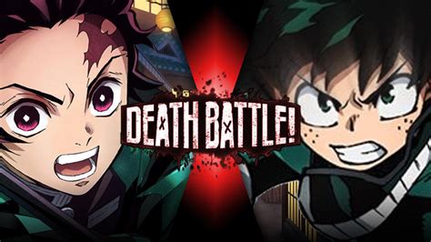 Tanjiro vs Deku Izuku (Demon Slayer vs BNHA) by Zelrom on DeviantArt