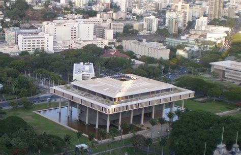 Capitol building, Honolulu, Architecture