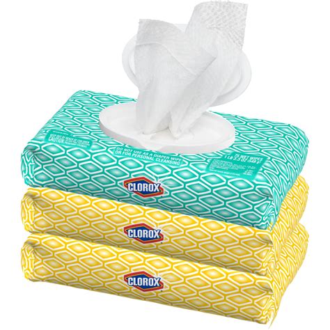 Clorox Disinfecting Wipes, 3 Soft Packs, (225 ct) Bleach Free Cleaning ...