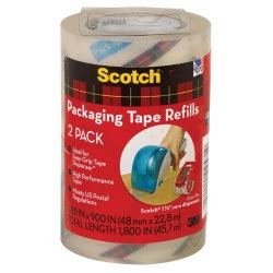 Independent Office Solutions » Scotch Tape Dispenser Easy Grip Refill PKT 2