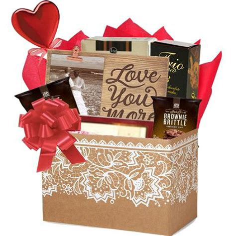 Love You More Romantic Gift Basket