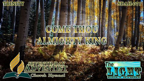 Come Thou Almighty King - Hymn No. 071 | SDA Hymnal | Instrumental | Lyrics - YouTube Music