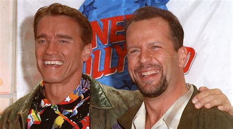 'Die Hard' secrets: Why Arnold Schwarzenegger said Bruce Willis would never be an action star ...