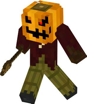 Scarecrow (with moving eyes) Minecraft Skin