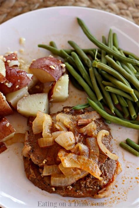 Crockpot Steak Recipe - The best way to cook round steak!