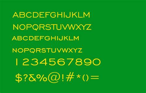 John Deere Font Free Download - Font Sonic