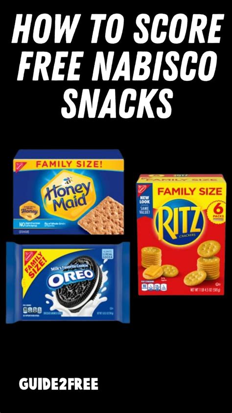 FREE Nabisco Snacks • Guide2Free Samples | Snacks, Nabisco, Snackers