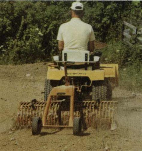 Michael's Tractors (Simplicity and Allis Chalmers Garden Tractors) - Local Find...York Rake model RM