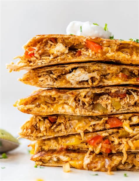 Chicken Quesadilla Recipe – WellPlated.com