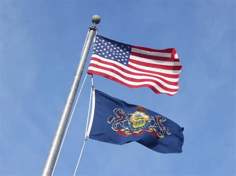 US Flag and PA State Flag by ussignalman2 on DeviantArt