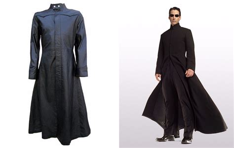 Keanu Reeves Matrix Trench Coat Neo Matrix Costume | lupon.gov.ph