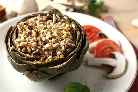 Stuffed Artichokes Recipe with Breadcrumbs and Meat