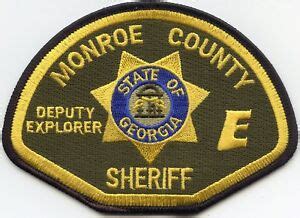 MONROE COUNTY GEORGIA GA DEPUTY EXPLORER SHERIFF POLICE PATCH | eBay