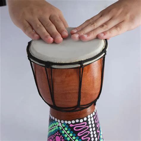 High Quality African Tambourine 4 Inch Children Adult Practice Hand-made Drum - Buy African ...