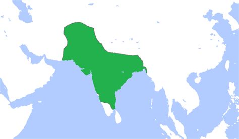 The Mughal Empire at its height circa 1700 [1284x750] : r/MapPorn