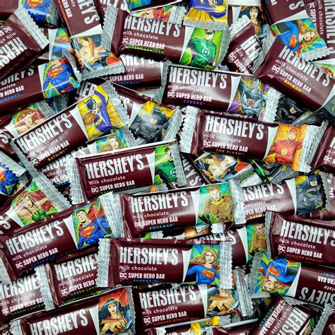 Buy Hershey's Milk Chocolate - DC Super Hero Hershey Chocolate Bars - Wonder Woman and Batman ...