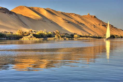 Nile River Views in Cairo Egypt