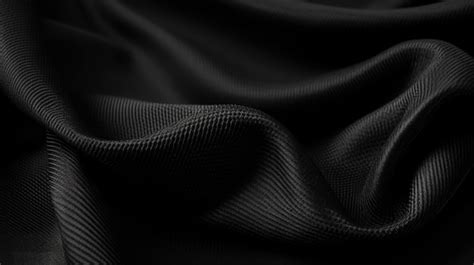 Premium AI Image | Black fabric with a pattern of lines