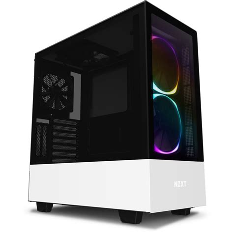 NZXT H510 Elite Mid-Tower Case (Matte White) CA-H510E-W1 B&H