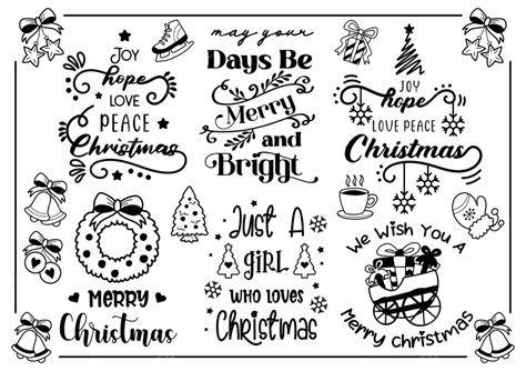 Christmas Quote Illustration Vector For Banner Poster Template Download on Pngtree