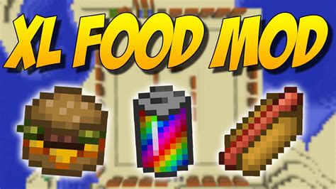 XL Food Mod 1.15.2, 1.14.4 (New Crops and Foods) - Mc-Mod.Net