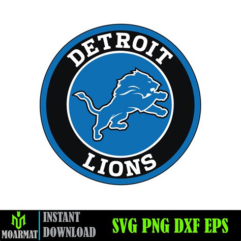 Detroit Lions Logos Svg, Nfl Football Svg, Football Logos Sv - Inspire Uplift