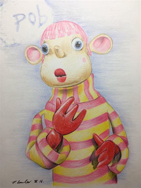 Pob tv character drawing by billyboyuk on DeviantArt